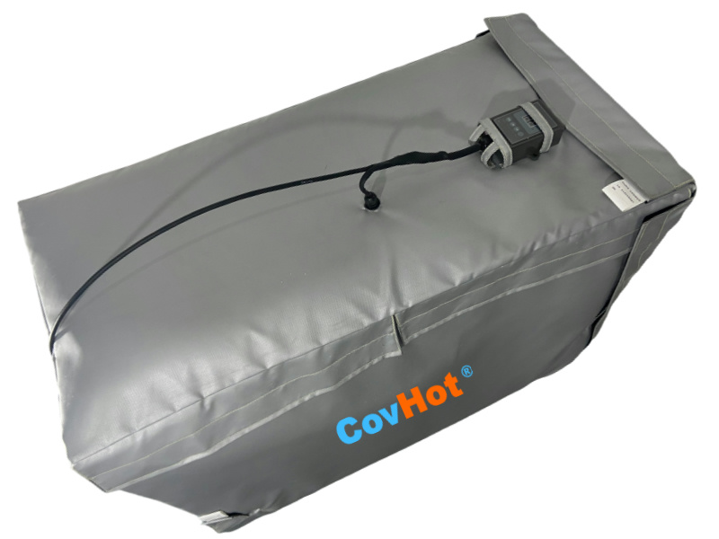 柔性貼合，精準(zhǔn)控溫：可拆卸保溫套如何破解噸桶保溫困局